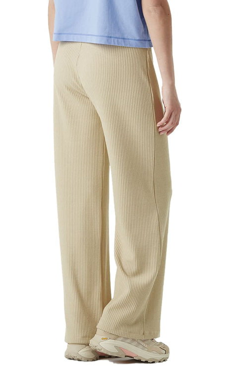 Ziaky Knit Pants Pantalon Femme Wood Ash#PantalonsPicture
