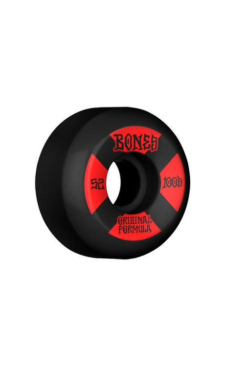 100'S 52Mm V5 #4 Black Sidecut (Jeu De 4) Roues De Skate#Roues SkateBones