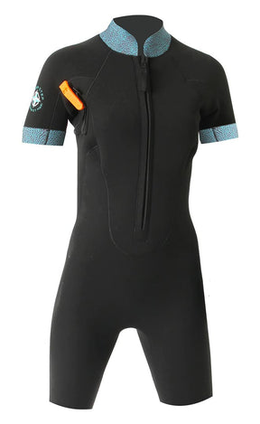 2/2 Dual Zip Shorty Longe Cote Femme#ShortyOcean Step
