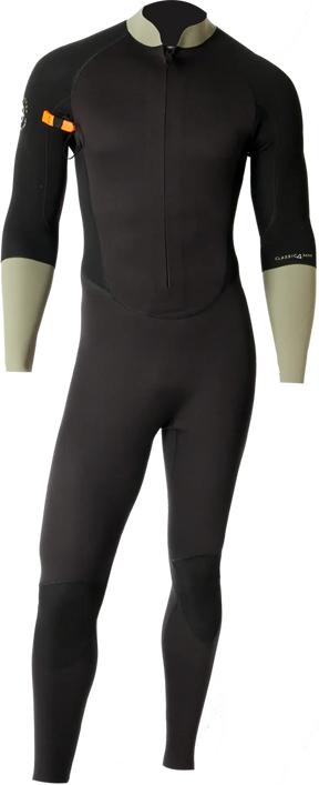 3/2 Dual Zip Combinaison Longe Cote Homme#SteamersOcean Step