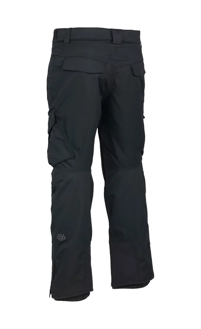 686 Infinity Insulated Cargo Black Pantalon De Ski Homme BLACK