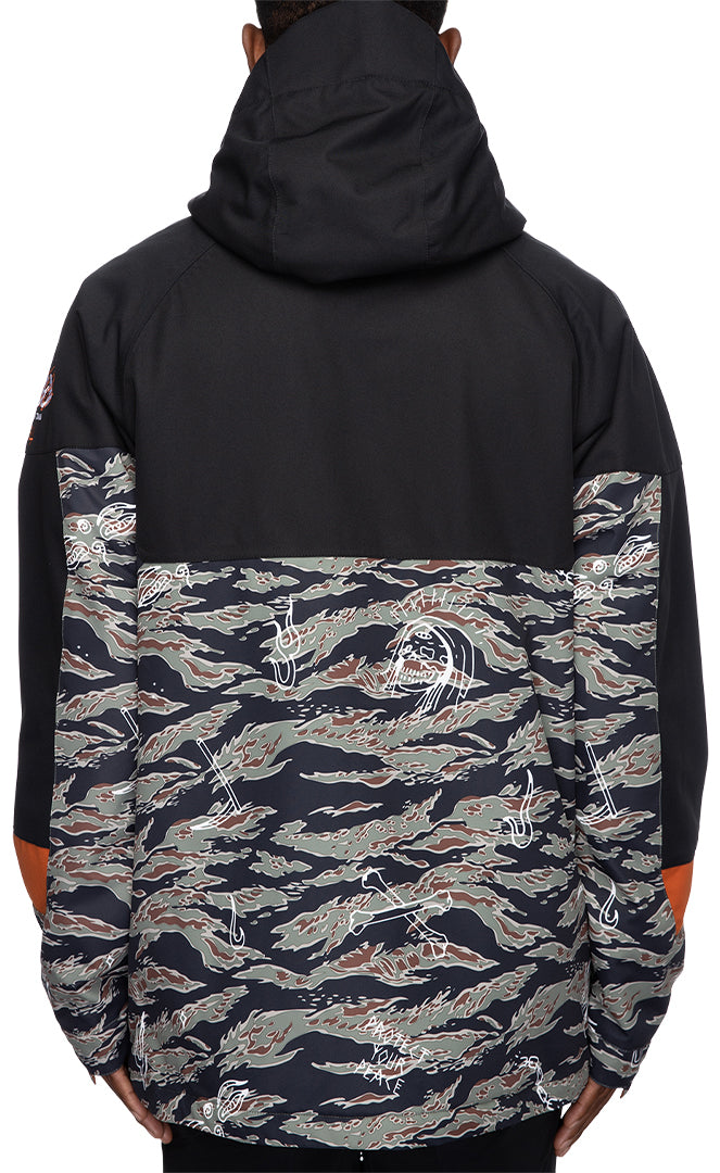 pullover insulated jacket