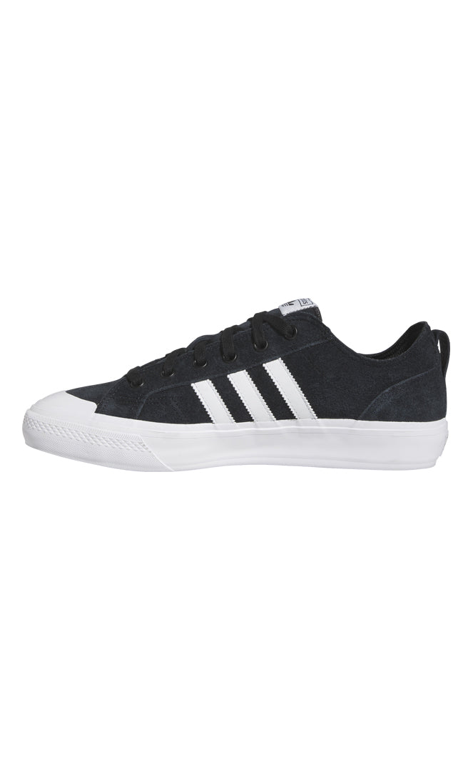Adidas Nizza Low Adv Black White Chaussures De Skate BLACK/WHITE