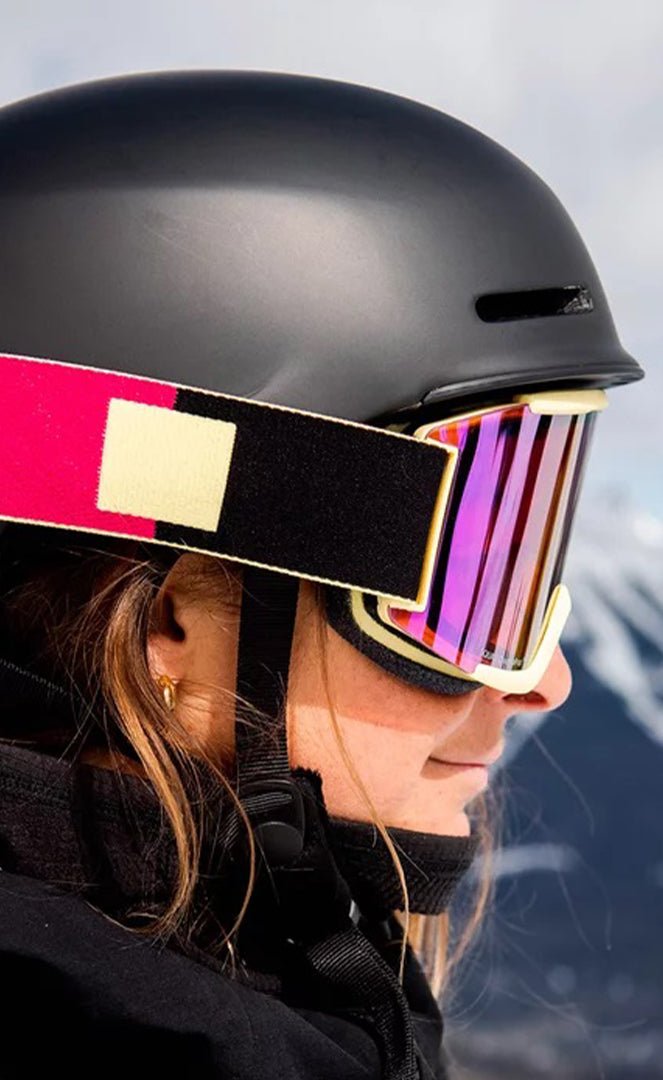 Smith Allure matte black pearl casque de ski femme Access neige  –  HawaiiSurf