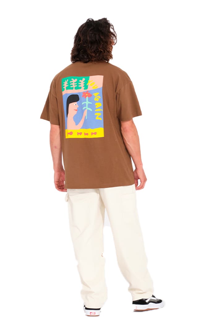 Arthur Longo 1 Dark Earth T-Shirt Homme#Tee ShirtsVolcom