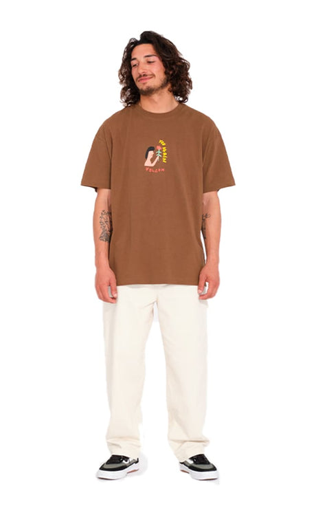Arthur Longo 1 Dark Earth T-Shirt Homme#Tee ShirtsVolcom