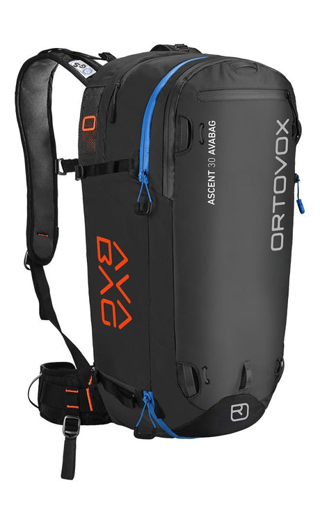 Ascent 30L Black Sac Airbag Sécurité Avalanche#Backpacks AirbagsOrtovox