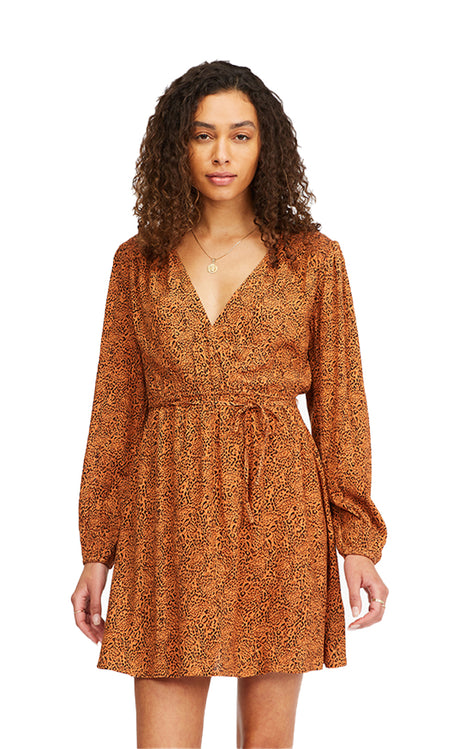 Billabong Spring Romance Toffee Robe Femme TOFFEE