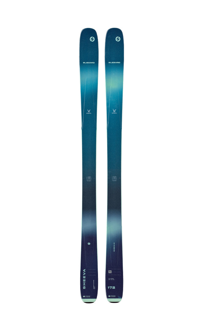 Blizzard Sheeva 9 Ski All-mountain Freeride Femme BLUE/SARCELLE