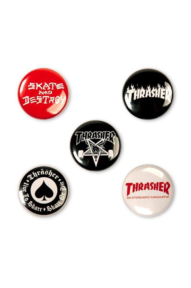 Buttons Logo Pin'S#Pin'sThrasher