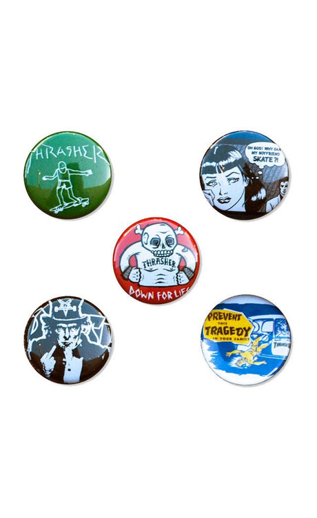Buttons Usual Suspects Pin'S#Pin'sThrasher
