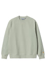 Carhartt Chase Agave/gold Sweat Homme AGAVE/GOLD