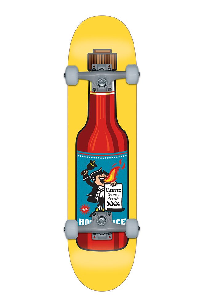 Cartel Hot Sauce Complete Skateboard 7.8#.Cartel