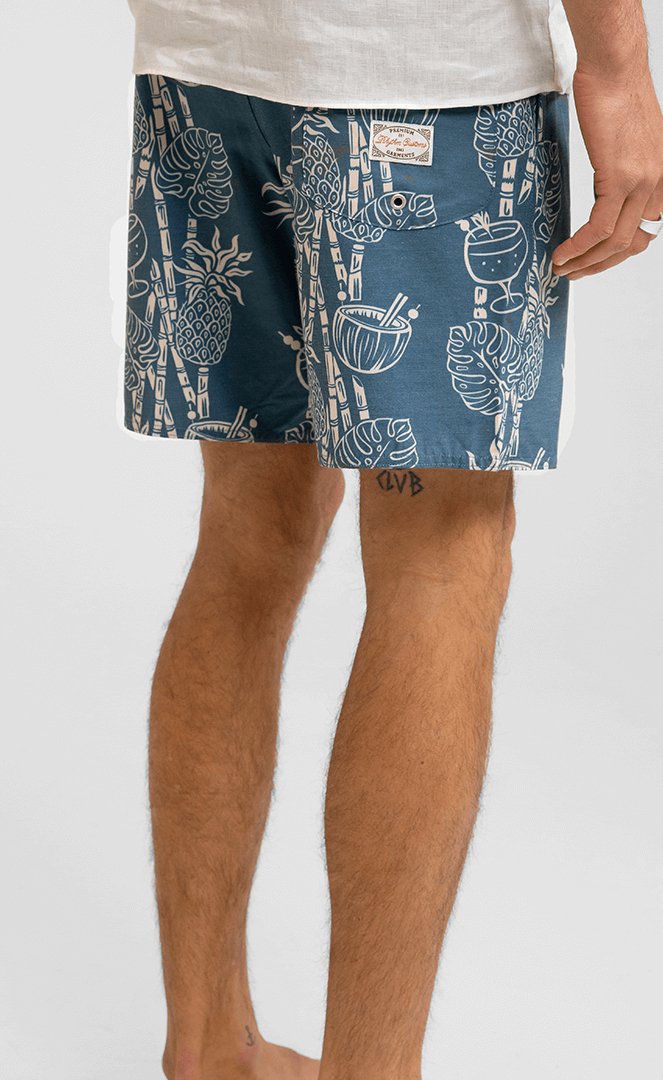 Cocktails Beach Short Homme#BoardshortsRhythm