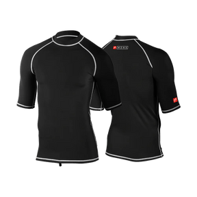 Colorblock Manches Courtes Upf50 Lycra Surf Adulte#LycrasMdns