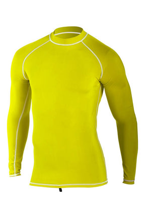 Colorblock Manches Longues Upf50 Lycra Surf Adulte#LycrasMdns