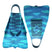Dafin Zak Noyle Ocean Blue Palmes De Bodyboard OCEAN BLUE