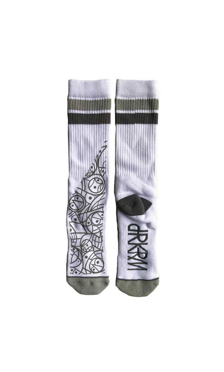 Darkroom Socks Sliver WHITE