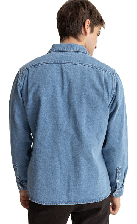 DENIM CHEMISE L/S RHYTHM#ChemisesRhythm