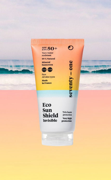 Eco Sun Shield Spf50+ Crème Solaire Visage Pour Le Surf
