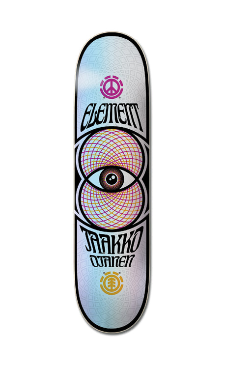 Element Moondust Jaakk 8.25 Deck Skateboard WHITE/EYES