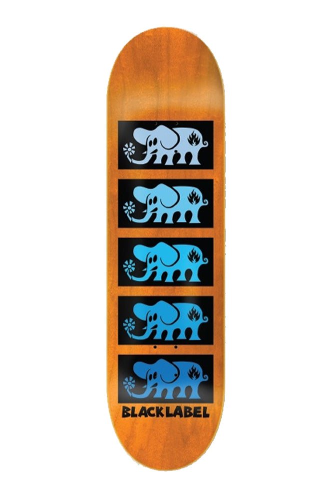 Black label Elephant stacked 8.0 x 31.875 deck Skate S street