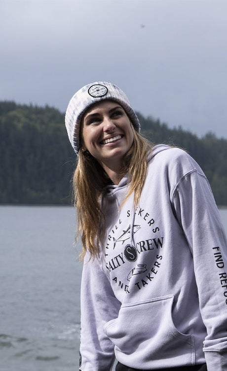 Flip Flop Lavender Fog Bonnet Femme#BonnetsSalty Crew