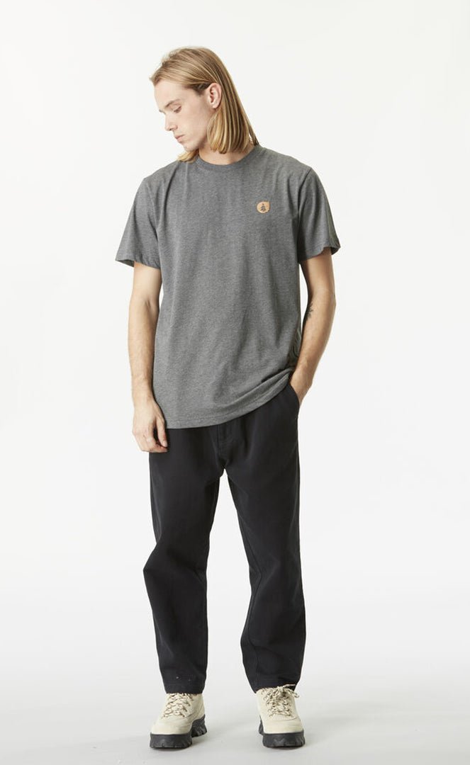 Lil Cork Dark Grey T-Shirt S/S Homme#Tee ShirtsPicture