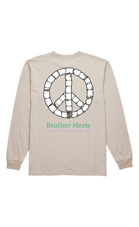 Ls Peace Tee Shirt Homme#Tee ShirtsBrother Merle