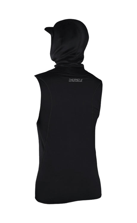 Oneill Thermo-x Vest W/neo Hood Top Cagoule Neoprene BLACK