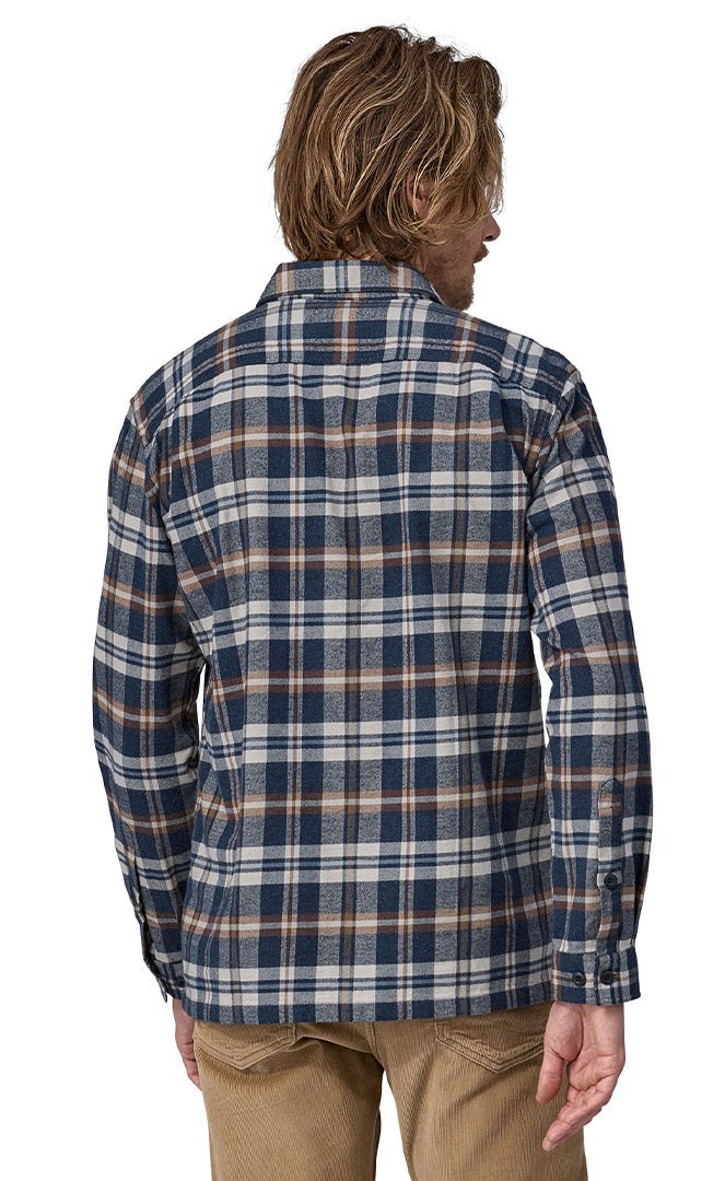 Organic Cotton Fjord Flannel Chemise Manches Longues Homme#ChemisesPatagonia