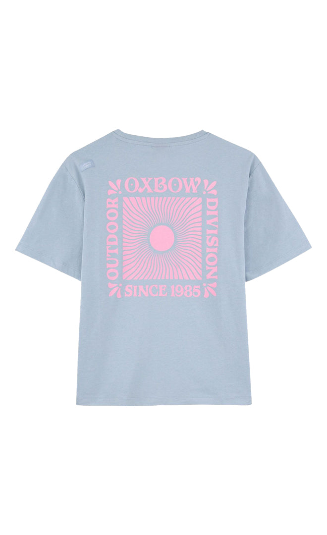 Oxbow Tobib T-shirt S/s Imprimé Light Blue Femme LIGHT BLUE