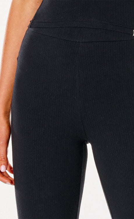 Premium Rib Crop Pantalon Femme#PantalonsRip Curl