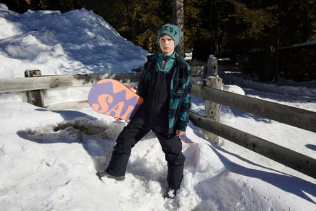 PRTPITOH Salopette de Ski Enfant#Pantalons Ski SnowProtest