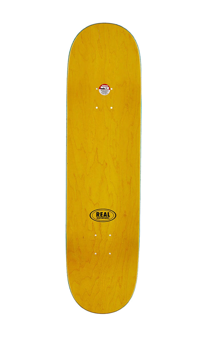 Real Team Classic Oval 8.38 X 32.25 Deck WHITE