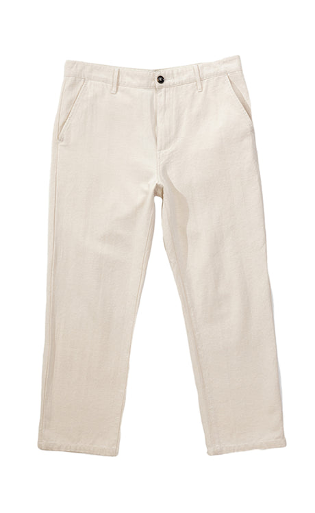 Rhythm Classic Fatigue Vintage White Pantalon Homme VINTAGE WHITE