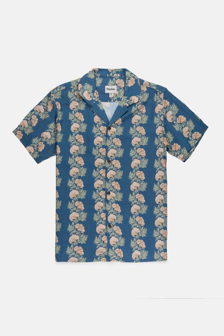 Rhythm Honolulu Ss Shirt Chemise Manches Courtes PACIFIC BLUE