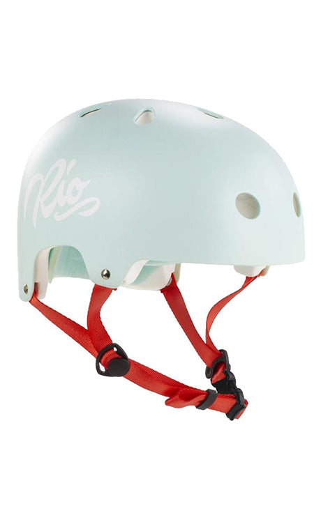 Rio Roller Script Helmet Casque MATT TEAL