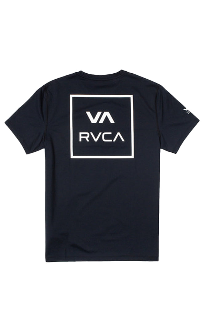 Rvca Surf Shirt Navy Lycra S/s Surf NAVY