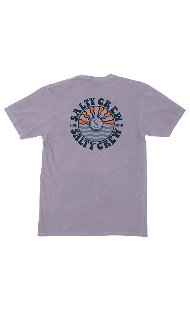 Salty Crew Sun Waves Premium Lavender T-shirt S/s Homme LAVENDER