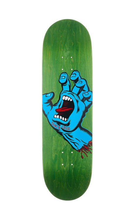 Santa Cruz Screaming Hand 8.80 X 31.95 Deck Skateboard GREEN