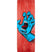 Santa Cruz Screaming Hand 8.0 X 31.6 Deck Skateboard RED