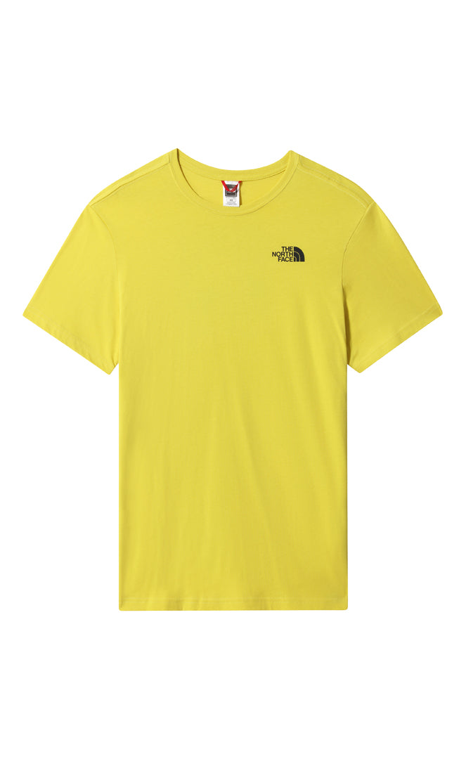 The North Face Red Box Acid Yellow T-shirt S/s Homme ACID YELLOW