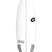 Torq 5'10 Gokart Tec Planche De Surf Shortboard WHITE (PRP01)