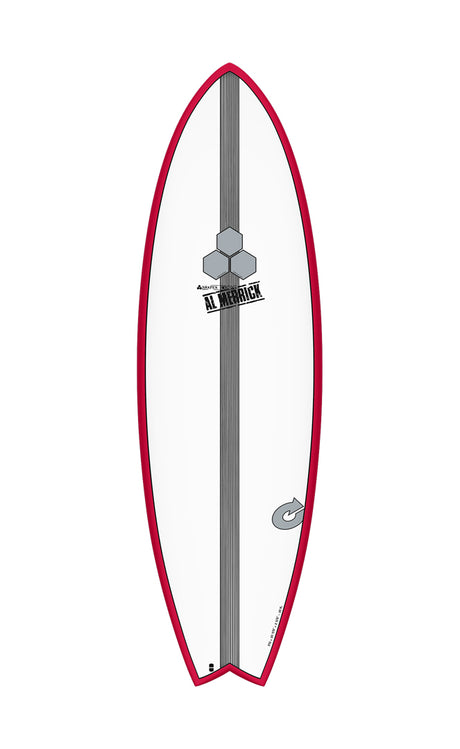 Torq Xlite Podmod Red Planche De Surf Fish RED RAIL/PINLINE