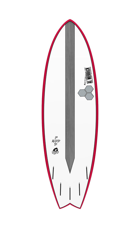 Torq Xlite Podmod Red Planche De Surf Fish RED RAIL/PINLINE