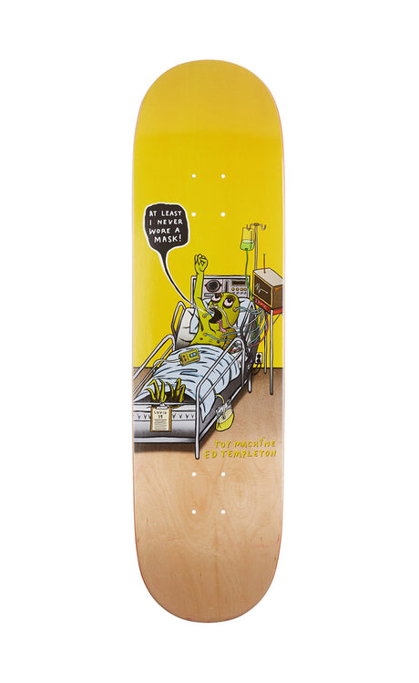 Toy Machine Templeton Mask 8.5 Deck Skateboard HOPITAL