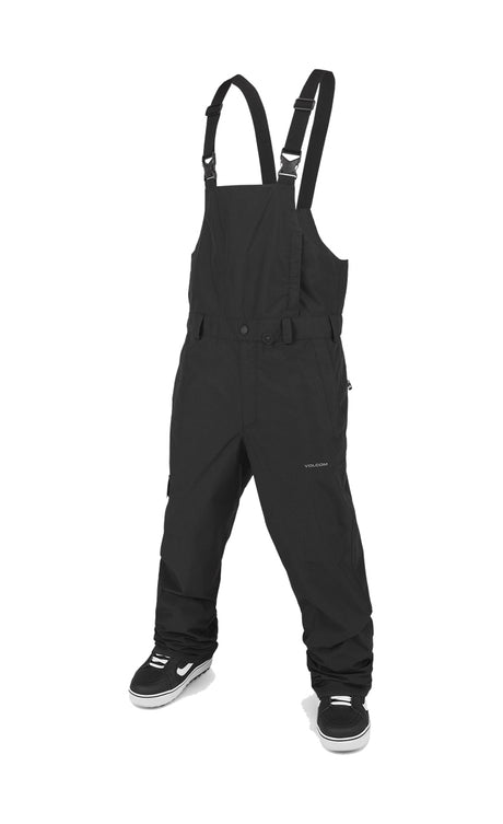 Volcom V Co Sparta Bib Overall Black Pantalon De Ski Homme BLACK