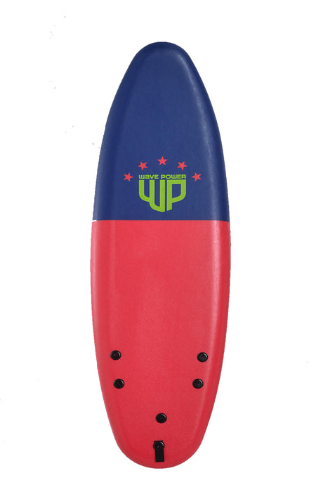 Wave Power 5'0 Softy Eps Wave Planche De Surf Softboard RED/NAVY (PRP01)