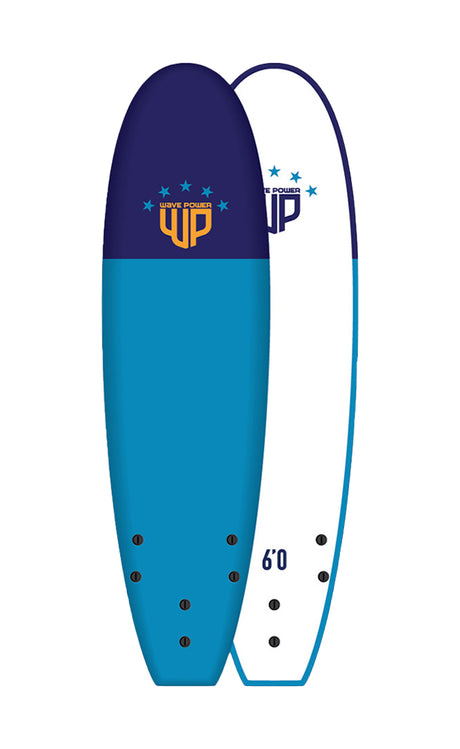 Wave Power 6'0 Softy Eps Wave Planche De Surf Softboard BLUE/NAVY (PRP01)